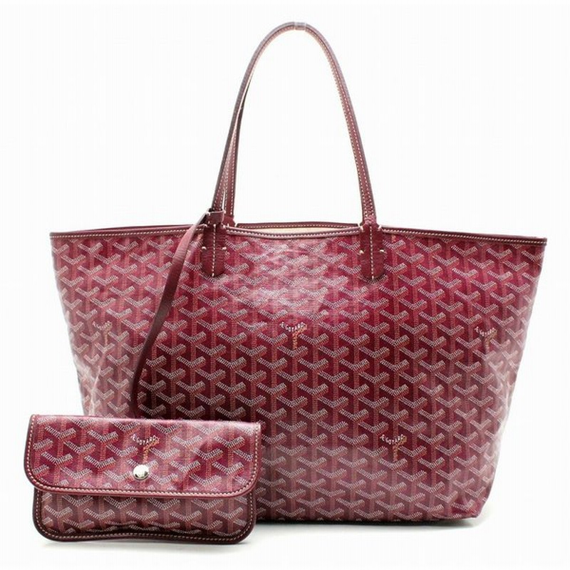 バッグ Goyard ゴヤール サンルイpm トートバッグ ショルダーバッグ ショルダートート ポーチ付 コーティングキャンバス レザー ボルドー K 通販 Lineポイント最大0 5 Get Lineショッピング