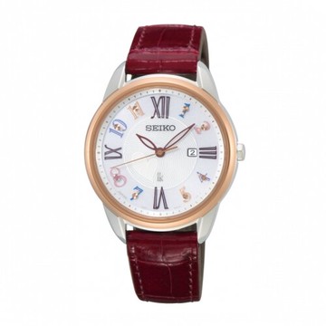 送禮首選★SEIKO LUKIA優雅時分廣告款太陽能鱷魚皮腕錶/SUT370J1/V137-0DC0J SK005 附提袋【全館滿額折價★APP下單點數4倍送】線上購買享_實體門市同步服務