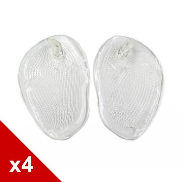 糊塗鞋匠 優質鞋材 D13 GEL人字拖/夾腳防磨前掌墊 4雙