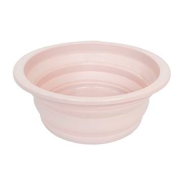 Kinyo 摺疊盆 LP-1541 大  粉色  1個