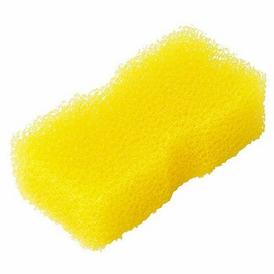 〔3個セット〕 オーエ 新乾覚 バス洗剤用スポンジ 黄色 64150