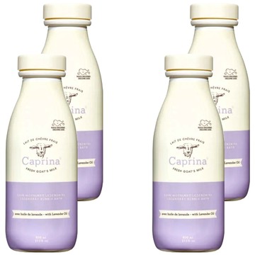CANUS 肯拿士 Caprina 山羊奶 新鮮山羊奶泡澡沐浴乳 薰衣草  800ml  4瓶