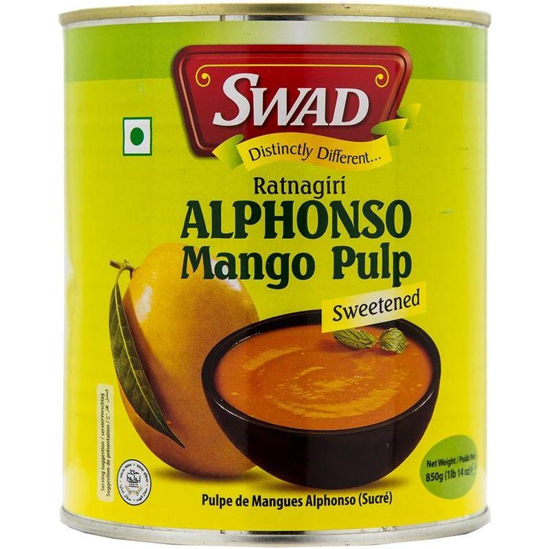 SWAD アルフォンソ マンゴーピューレ 850g 3缶 Mango Pure