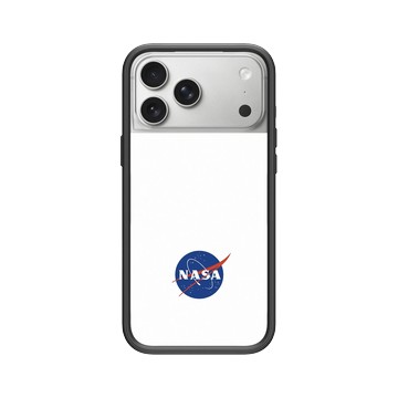 iPhone 17 Pro Max Mod NX -邊框背蓋組合 (相機按鈕) 黑 - NASA - Meatball (White)