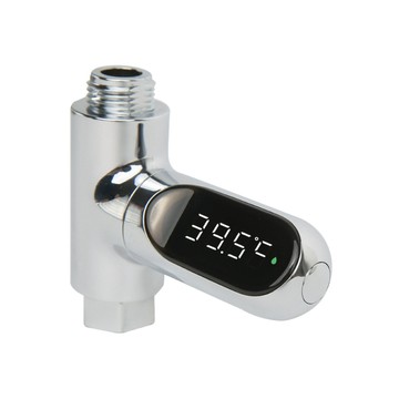新錸家居 1入_升級二代★水溫計LED無耗電水溫感測溫度計(水龍頭數字顯示 嬰兒童洗澡安全電子監控泡澡泡湯)