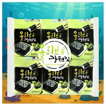 韓國經典原味海苔(3.2gx6入)