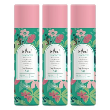 isLeaf 極致蓬鬆乾洗髮噴霧PLUS 無香氛  3個  150ml