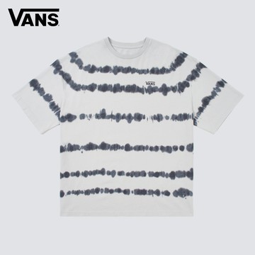 Vans Line Dyed 男女款黑灰色線條暈染短袖T恤