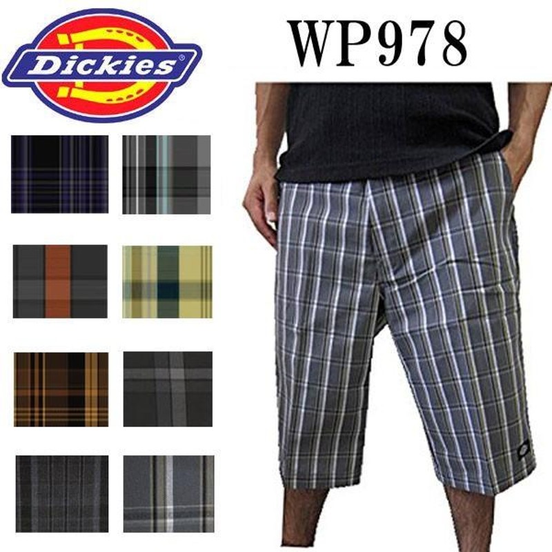 ディッキーズ Dickies ハーフパンツ チェック ショートパンツ 短パン ショーツ 格子 メンズ 薄手 978 (13時までの注文は当日発送  土日祝日は除く) | LINEブランドカタログ