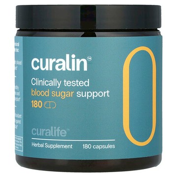 CuraLife, Curalin™ 血糖支援，180 粒膠囊