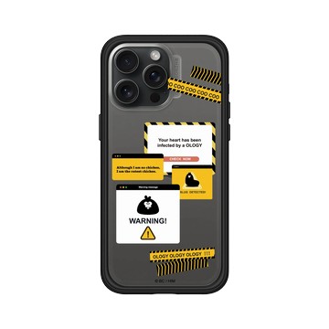 iPhone 15 Pro Max Mod NX 黑 - 奧樂雞 Ology - Warning