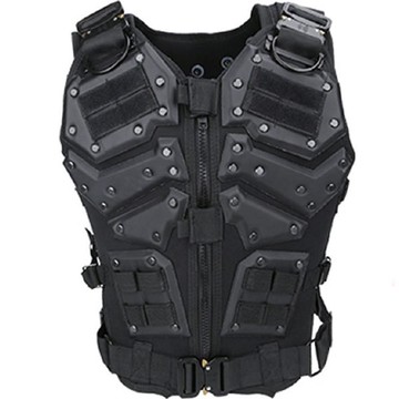 World 多功能軍事戰術背心 25-AA224  黑色  1個