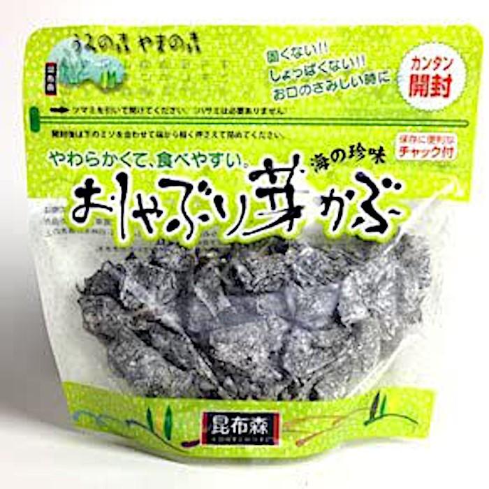 昆布森 おしゃぶり芽かぶ 90g × 10袋 セット めかぶ おやつ おつまみ そのまま食べられる