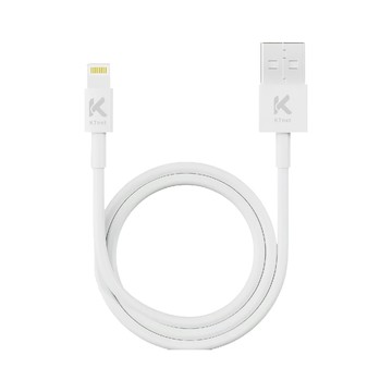 KTnet 廣鐸 USB-蘋果充電傳輸線 GA1 適用蘋果i15  1m  1條  白色