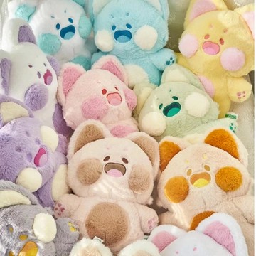 【🚩正品保證】台灣24H 嘟嘟貓玩偶 嘟嘟貓 嘟嘟喵 生日禮物閨蜜玩偶 玩偶公仔 情侶娃娃 生日禮物 9C 10C
