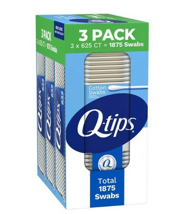 Q-Tips 紙軸棉花棒 625支 3入組