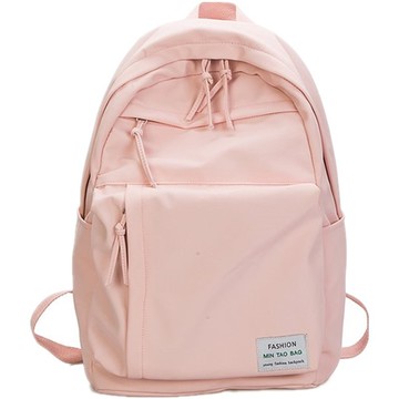 帆布簡約時尚雙肩包 後背包