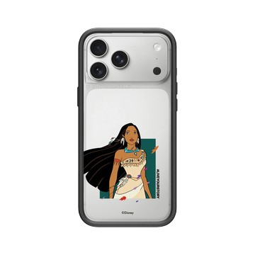 iPhone 17 Pro Max Mod NX -邊框背蓋組合 (相機按鈕) 黑 - 迪士尼-公主系列 Disney Princess - 公主專屬系列-風中奇緣 寶嘉康蒂