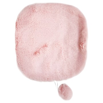 MOBOLI 貓卜力 寵物絨墊 仿兔毛柔軟舒適  大(35 x 33 x 3cm)  粉色  1個