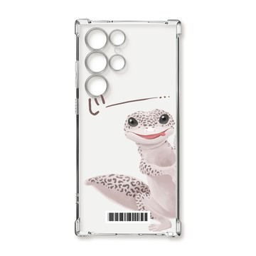 S24 系列殼 TRON 三星 S24 Ultra 偷看的張嘴守宮  載具 四角防摔殼 手機殼