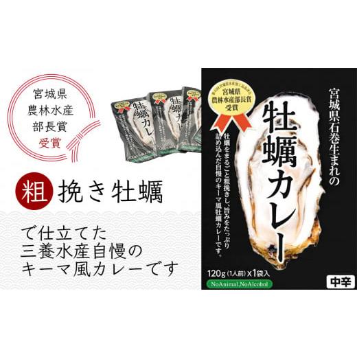 ふるさと納税 宮城県 石巻市 宮城県石巻生まれの牡蠣カレー