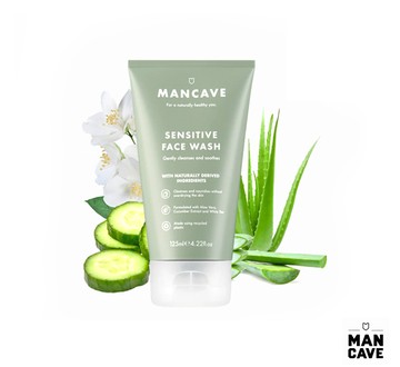Man Cave Sensitive Face Wash 蘆薈敏感洗面乳(125ml)