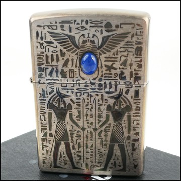【ZIPPO】日系~Egyptian Mythology-埃及神話系列~阿努比斯圖案設計打火機