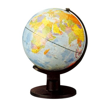 FUN GLOBE 藍色海洋行政地球儀 10吋 塑膠底座  藍色