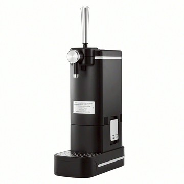 LADONNA Toffy Premium 音波啤酒發泡機 超音波震動技術 可放500ml以下的寶特瓶/鋁罐/玻璃瓶 附保冷劑  黑色  1台