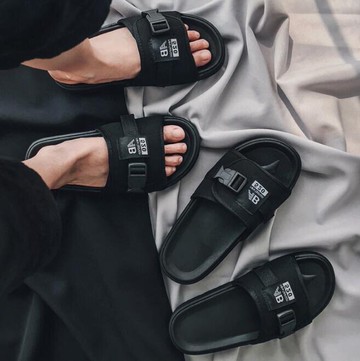 FINDSENSE MD 韓國  時尚休閒 潮 男女情侶款 一字拖 涼鞋 拖鞋 沙灘鞋