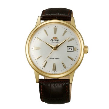 Orient 東方錶FAC00003W DATE Ⅱ燦金機械腕錶/白40.5mm｜樂天領券現折★全館特惠中★指定刷卡回饋10%