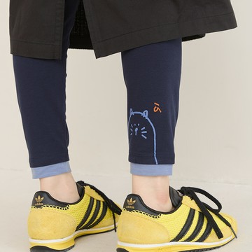 a la sha Q咪假兩件內搭褲