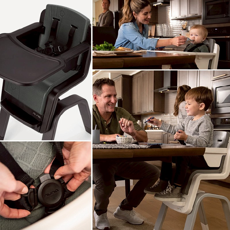 新品未使用】ヌナ nuna ハイチェア ベビーチェア ピューター