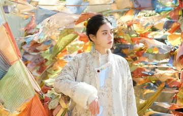 【千金風】 新中式復古藏裝 齡雪尼爾提花保暖棉服