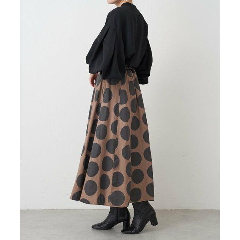 ☆ BEARDSLEY ビアズリー ウール アルパカ ニット フレア スカート 今すぐ買える・2サイズ展開》割繊サーキュラースカート