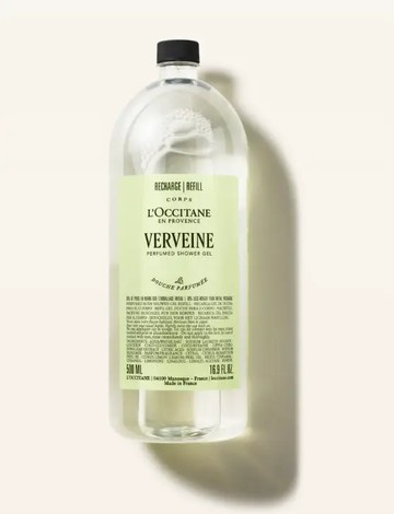 【L'OCCITANE】馬鞭草沐浴膠補充瓶500ml