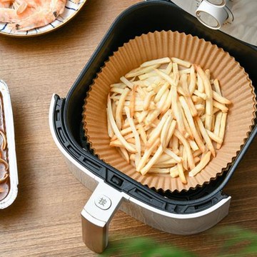 SP空氣炸鍋專用紙墊烤肉紙吸油紙烘焙錫紙圓形原漿家用烘焙50張入