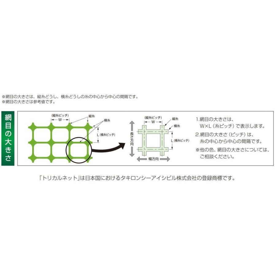 タキロン トリカルネット(土木用) N-652 (1000mm×50m)