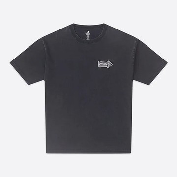 CONVERSE PETS TEE 短袖上衣 男 黑灰_10027661-A02