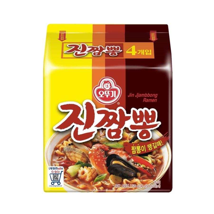 オットギ ジンチャンポン 130g×4袋 キムチ素付き 眞チャンポン