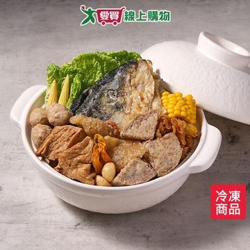 豪氣食堂吳秉承鮮香砂鍋魚頭2200公克/盒【愛買冷凍】