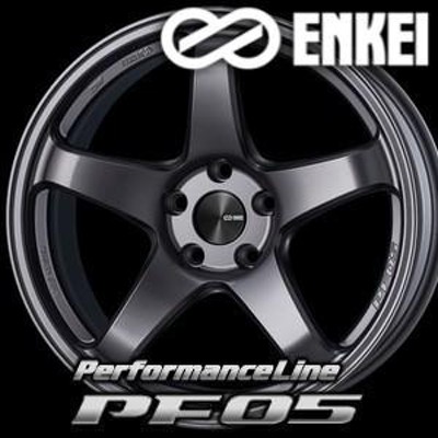 ENKEI PerformanceLine PF05 17inch 7.0J PCD:100 穴数:4H カラー : DS / W / GO エンケイ  ホイール | LINEショッピング