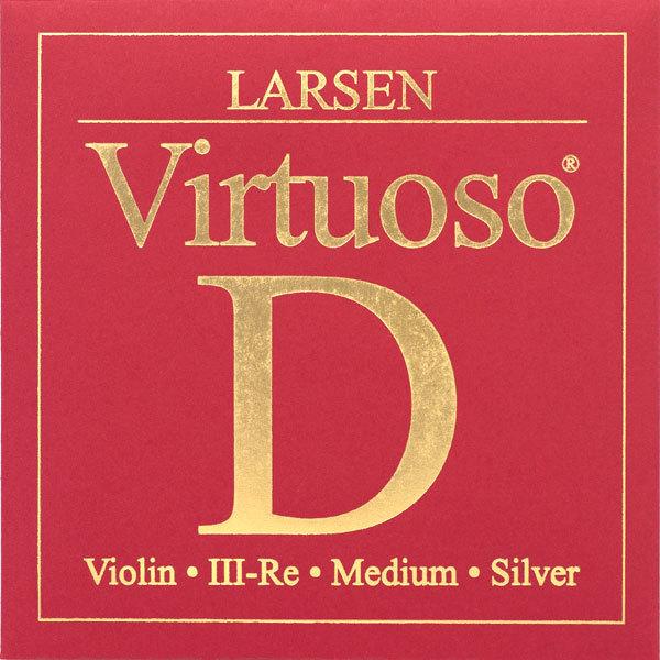 Larsen ラーセン バイオリン弦 Virtuoso D線 シンセティック シルバー巻 (ネコポス)