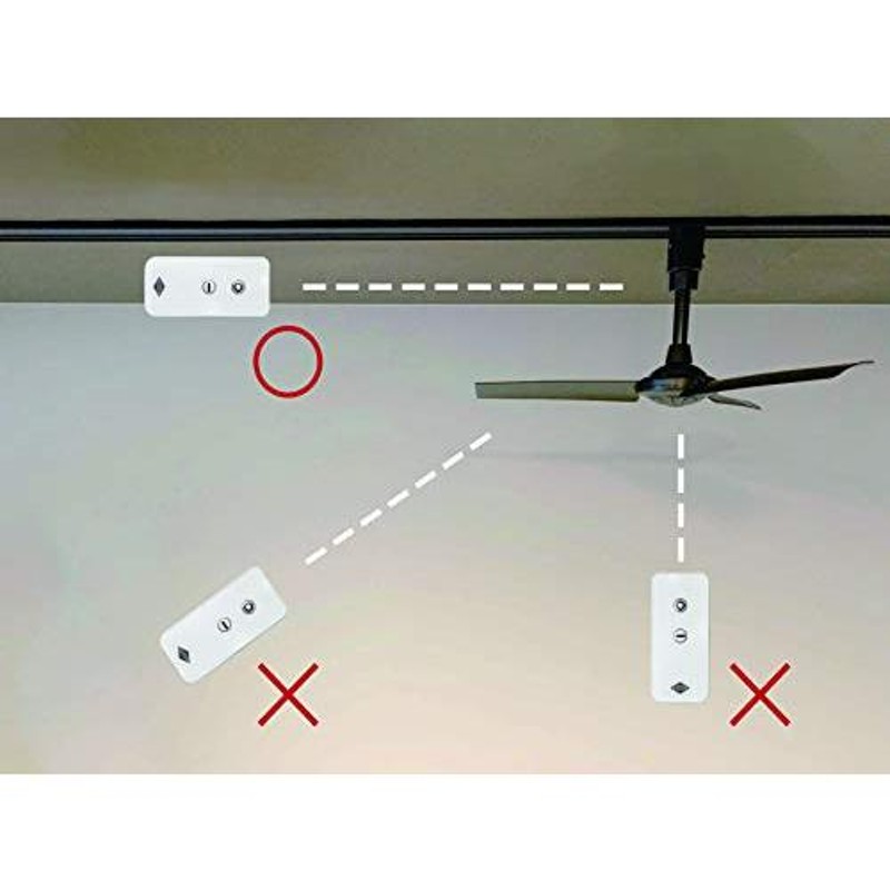 003308 DUCT RAIL FAN Φ40 ブラウン ダクトレール ファン 空気循環