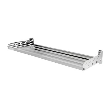 FAmILyLIFE 生活 304不銹鋼免釘壁掛置物架 5桿加寬款 60cm 2070g  銀色  1個