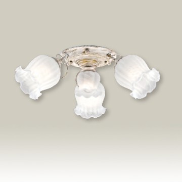 台灣玻璃造型半吸頂燈 F37-21-92293