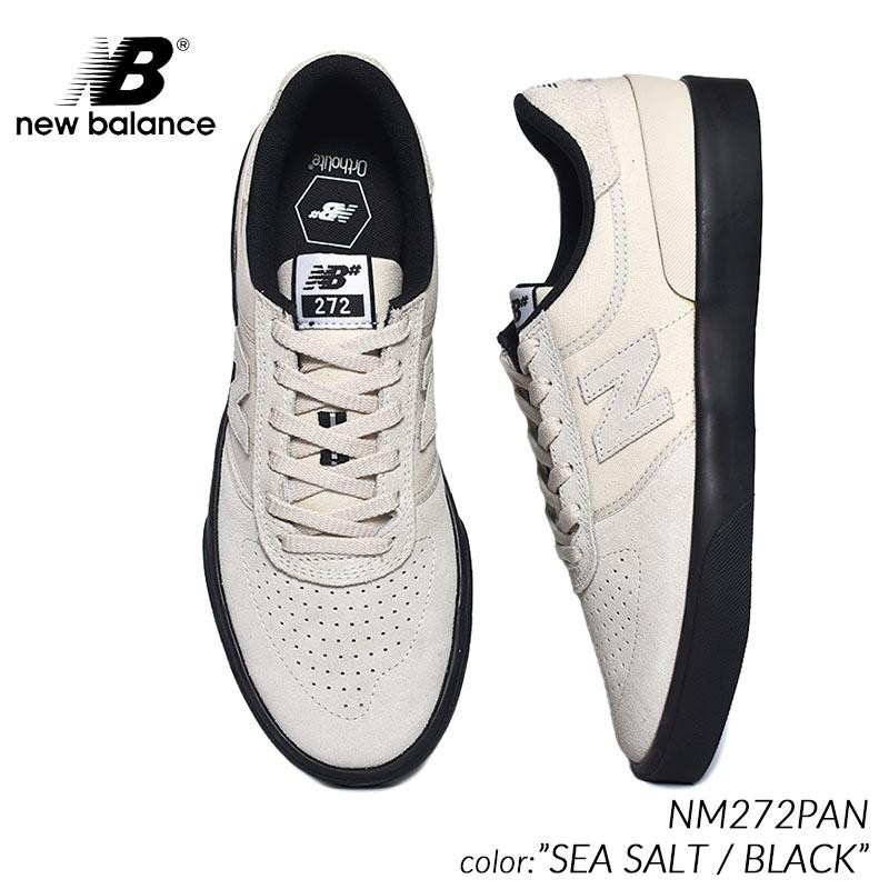 日本未発売 NEW BALANCE NUMERIC NM272PAN ”SEA SALT / BLACK” ニューバランス ヌメリック スニーカー (  海外限定 白 黒 ホワイト メンズ ) | LINEブランドカタログ