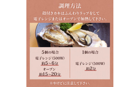 殻付き牡蠣 18個（生食用）