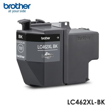 【Brother 兄弟】LC462XL-BK 原廠黑色高容量墨水匣