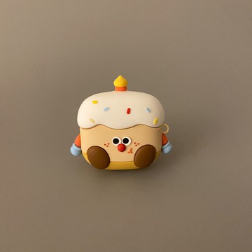蛋糕 表情 airpodspro2代 耳机 保护套 3代 苹果1代 蓝牙 耳机壳